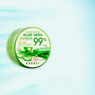 Everly Soothing & Moisture Aloe Vera Soothing Gel 300ml | Korea Moisturizer Multi Purpose Calm Gel