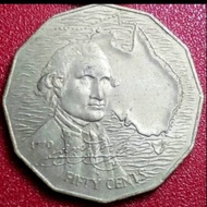 koin Australia 50 cent commemorative 10