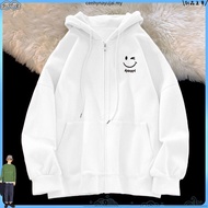7 Colors Hooded Sweatshirt [S-3XL] Japanese Cartoon Smiling Face Hoodie Men's Oversized S
