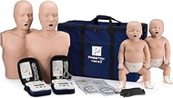 Prestan Take2 CPR Manikin & AED Trainer Kit with Feedback (2-Adult, 2-Infant, & 2-AED UltraTrainers)