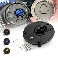 For YAMAHA MT15 MT25 MT03 Motorcycle CNC Gas Fuel Tank Cap Keyless Twist Off 0il Tank Cover