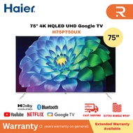Haier 75" HQLED 4K UHD Google TV H75P750UX