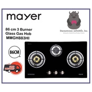 Mayer MMGH883HI 86cm 3 Burner Glass Gas Hob | FREE Installation + Air Fryer