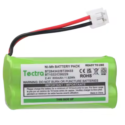 BT184342 Cordless Home Phone Battery Pack for VTech BT284342 BT18433 BT28433 CS6209 CS6219 CS6229 BT