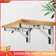 Bản lề gập thông minh đa năng Giá đỡ kệ treo tường gấp gọn eke sắt pát đỡ kệ gỗ decor nội thất thông