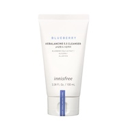 Innisfree/innisfree Men Women Facial Cleanser Blueberry Amino Acid Weak Acid Facial Cleanser 100ml *