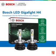 Bosch LED Gigalight 6000K Cool White H4 Halogen Headlight Retrofit Bulb with CANBUS - 1987301554