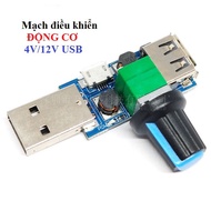 4V/12V USB motor speed controller