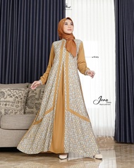 Best Seller Gamis Arrafi Official nadheera luxury Terbaru 2024 || Jena Couple Ibu Dan Anak Gamis Leb