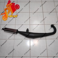 GL Pro Racing Exhaust Y125ZR RXZ / RG RGV RGX / Dinamik Stranded Champ-Chamber -Free Exhaust Fibre d