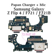 Samsung Galaxy Z Flip 4 Charger & MIC Connector Board F721/ F721B/ SM-F721B/ SM-F721N/ - Flexible Fl