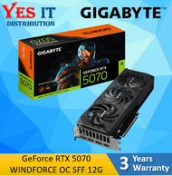 GIGABYTE GeForce RTX 5070 WINDFORCE OC SFF 12GB GDDR7 GRAPHIC CARD (GV-N5070WF3OC-12GD)