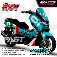 Decal Stiker Yamaha Nmax 155 New Fullbody Leopard TERBARU COD Decal stiker nmax new / stiker nmax fu