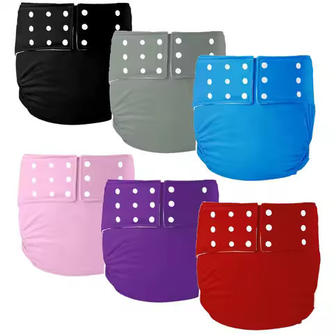 Large Size Adult Diapers Leak proof Nappies Waterproof Diapers Washable Reusable Adult Elderly Cloth