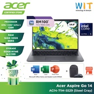 Acer Aspire GO 14 AG14-71M-5529 /AG14-71M-75LG (Intel Core Ultra 5 & Ultra 7 /16GB-32GB RAM/512GB SS