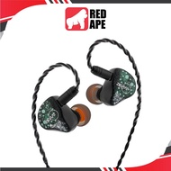 ZiiGaat Arcanis In-Ear Monitors: 2DD+5BA Hybrid, Knowles Drivers, 4-Way Crossover IEM (Arcanis)