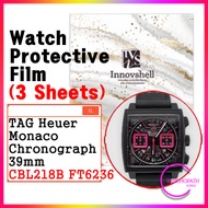 Screen Protector for TAG Heuer Monaco Chronograph (3 sheets) / CBL218B FT6236 / Scratch & Contaminat