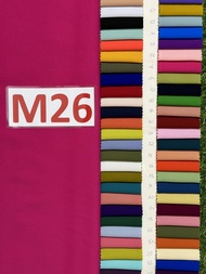 Vải lụa mango Trơn đủ màu sắc khổ vải 1m5 vải may áo dàibà baváy đầm bộ