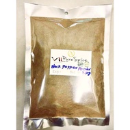 100G/500g Serbuk Lada hitam Sarawak/ black pepper powder / 100% original powder VIL