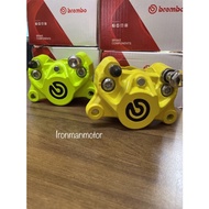 Caliper Brembo P34 2 Pot Green/Yellow