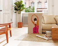 Shunerop Wall Art Seni Dinding Penari India Bharatanatyam - Hiasan Wanita Tamil Asia Selatan | Poste