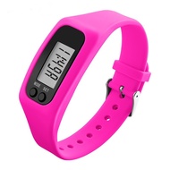 Silicone Electronic Pedometer Bracelet Watch Multifunctional Pedometer Sports led Electronic Watch