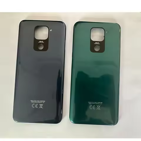For Xiaomi Redmi Note 9 Note9 Back Battery Cover Panel Replacement For Redmi 10X Housing Chassis Cor