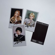 IDLE Baby Merchandise Photocard Song YUQI YUQI Polaroid Photocard Bonus Card GIDLE Photocard