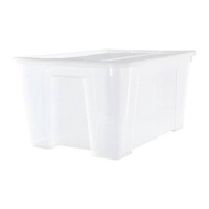 Samla Storage Box 45 L with Lid measuring 57x39x28 cm
