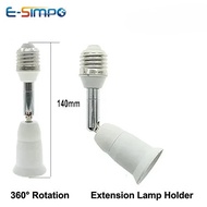 2pcs E27 Light Socket Extender E26 CFL LED Light Socket Extender Edison Screw Lamp Holder Adapter Sp