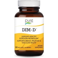 Dim D by Pure Essence - Natural Supplement for Estrogen Balance, Hormonal Acne, and Menopause Suppor