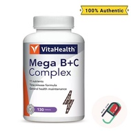 Vitahealth Mega B+C Complex 130's