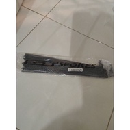 Spoke spokes 700c GT half5 283mm stainless black long nipple