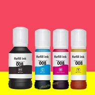 008 Pigment Ink Refill (Black/Cyan/Magenta/Yellow) Pigment Ink Bottle for Epson L15150 L6550 L6460 L