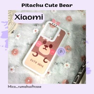 CASE PITACHU CHOCO CUTE BEAR REDM1 9A 9C 10 10A 10C NOTE 9 NOTE 9 PRO NOTE 10/10S NOTE 10 5G NOTE 11