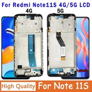 Original For Xiaomi Redmi Note 11S 5G 22031116BG LCD Touch Screen Digitizer For Redmi Note 11S 4G 22
