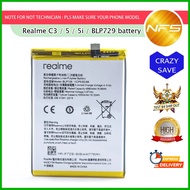 NFS - Realme C3 / REALME 5 / REALME 5i / realme c11 2021 / realme c20 BLP729 battery