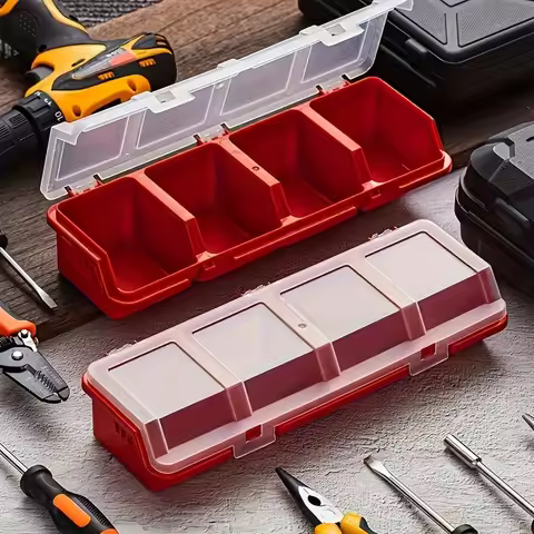 Small Sorting Screw Parts Box Organizer Classification Screw Parts Storage Box
