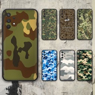 Soft Phone Case Vivo V19 V20 Pro S7 S7T V21 V21E T1 T1x Y10 Y75 Y70 Y53S 97N6 Camouflage TPU Phone C