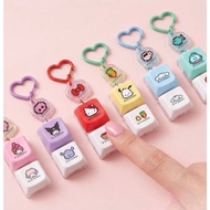 Sanrio LED Click Keycap Keyring Blind Box Mini Keyboard Light-Up Charm Keyboard Keychain – Clicky Fi