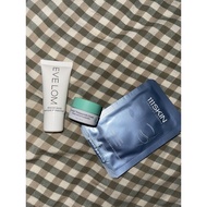 READYSTOCK EVE LOM MASK 15ML DRUNK ELEPHANT CREAM 5ML 111skin EYE MACK 1 PK SET