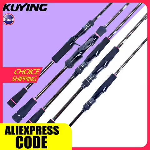 CHOICE KUYING SUPERLITE Ajing 2.04m 2.28m 2.31m 2.58m Rock Spinning Casting Fast Fishing Rod Bottom 