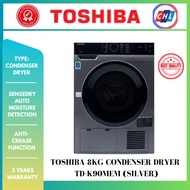 TOSHIBA 8KG CONDENSER DRYER TD-K90MEM (SILVER)