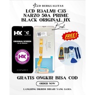 LCD COMPATIBLE FOR TYPE HX REALME C35 / NARZO 50A FREEPrime GLUE + SCREWDRIVER FULLSET