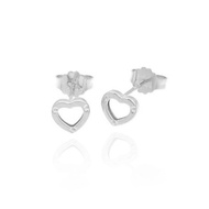 TAKA Jewellery Dolce 18K Gold Earrings Heart
