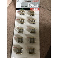 MOTORCYCLE 428H CHAIN JOINT GOLD