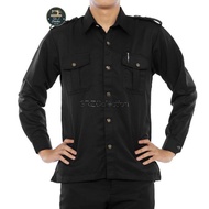 Seragam safari Baju safari Setelan safari security safari satpam Safari Lengan pendek Lengan panjang