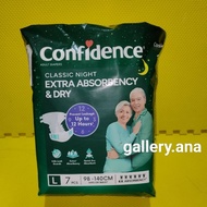 Confidence Classic Night M8 L7 XL6 Adult Diapers/Adhesive Adult Diapers M 8l 7 XL 6