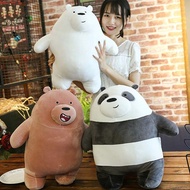 MAURICE We Bare Bears Children Toy Cute Plush Pillow Home Decoration Three Bear Kids Gifts Plush Doll