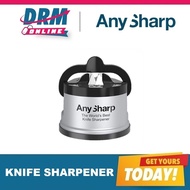 Official Distributor | AnySharp Knife Sharpener in Blister Pack (Silver &amp; Blue)